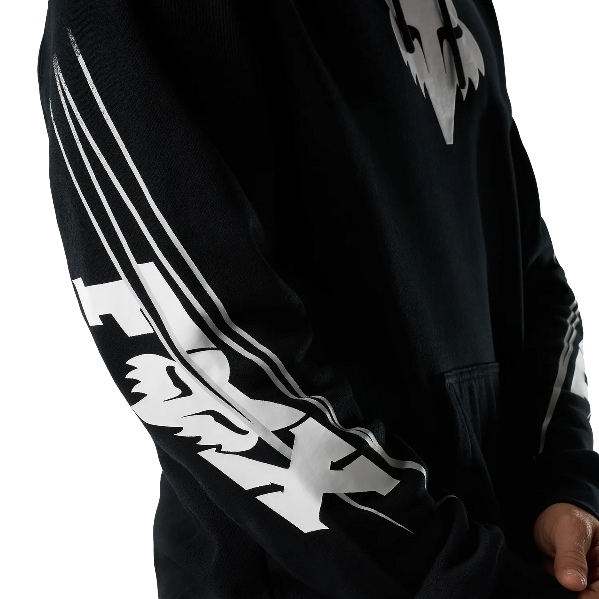 FOX • HOODIE APEX FLEECE PULL-OVER • NOIR • 40389-001