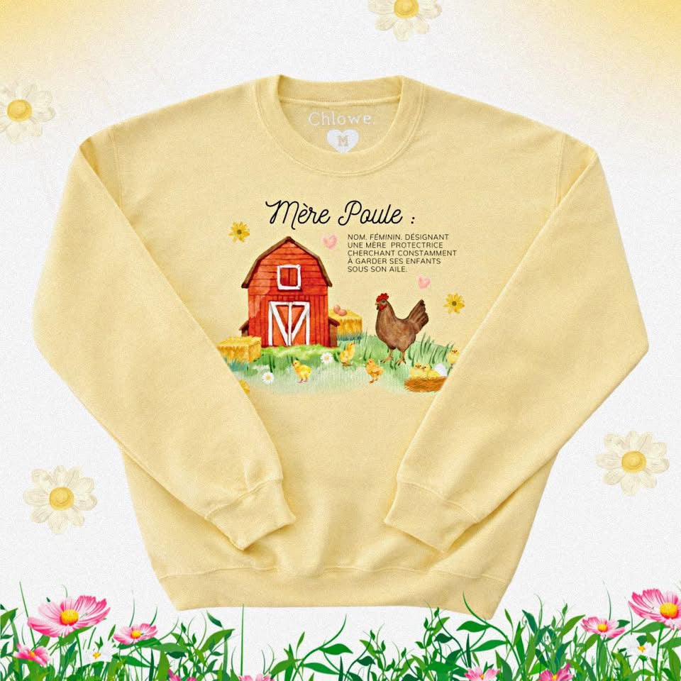 CREWNECK • MÈRE POULE