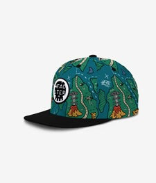 HEADSTER • CASQUETTE SNAPBACK TREASURE MAP • BLEU