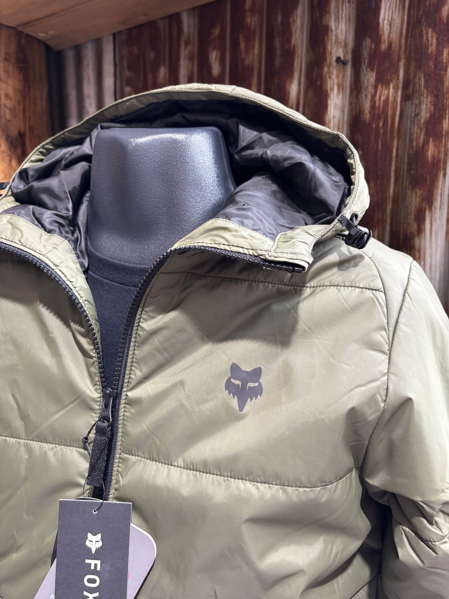 FOX • HOMMES • VESTE RIDGEWAY • VERT OLIVE • 33119-099