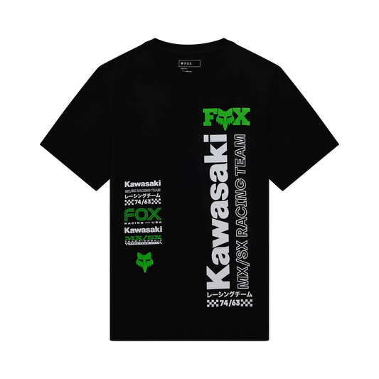 FOX • KAWASAKI 195 ORIGINAL SS TEE • NOIR • 38288-001