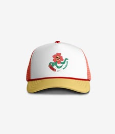 HEADSTER • CATCHING FEELINGS CASQUETTE TRUCKER BLANCHE