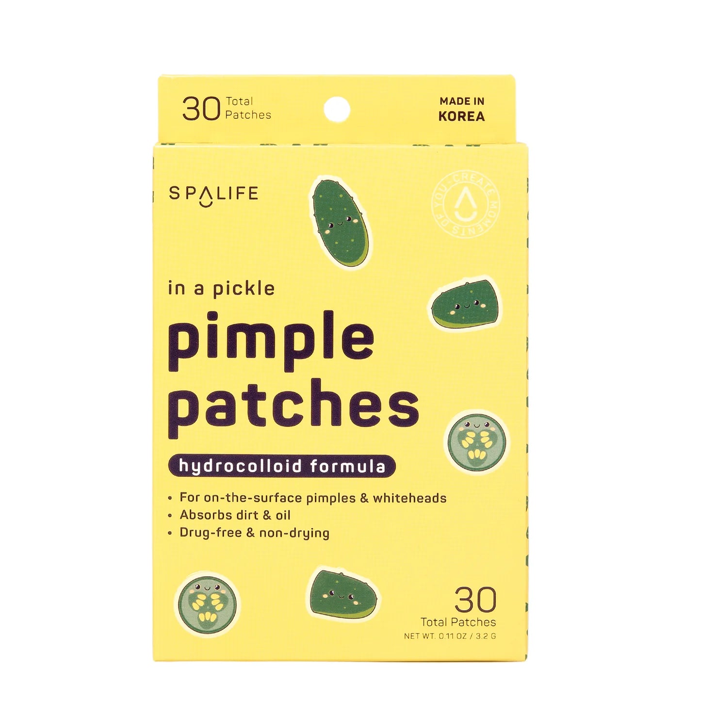 TIMBRES POUR BOUTONS • PICKLE •  72 UNITÉS • TJXPP050