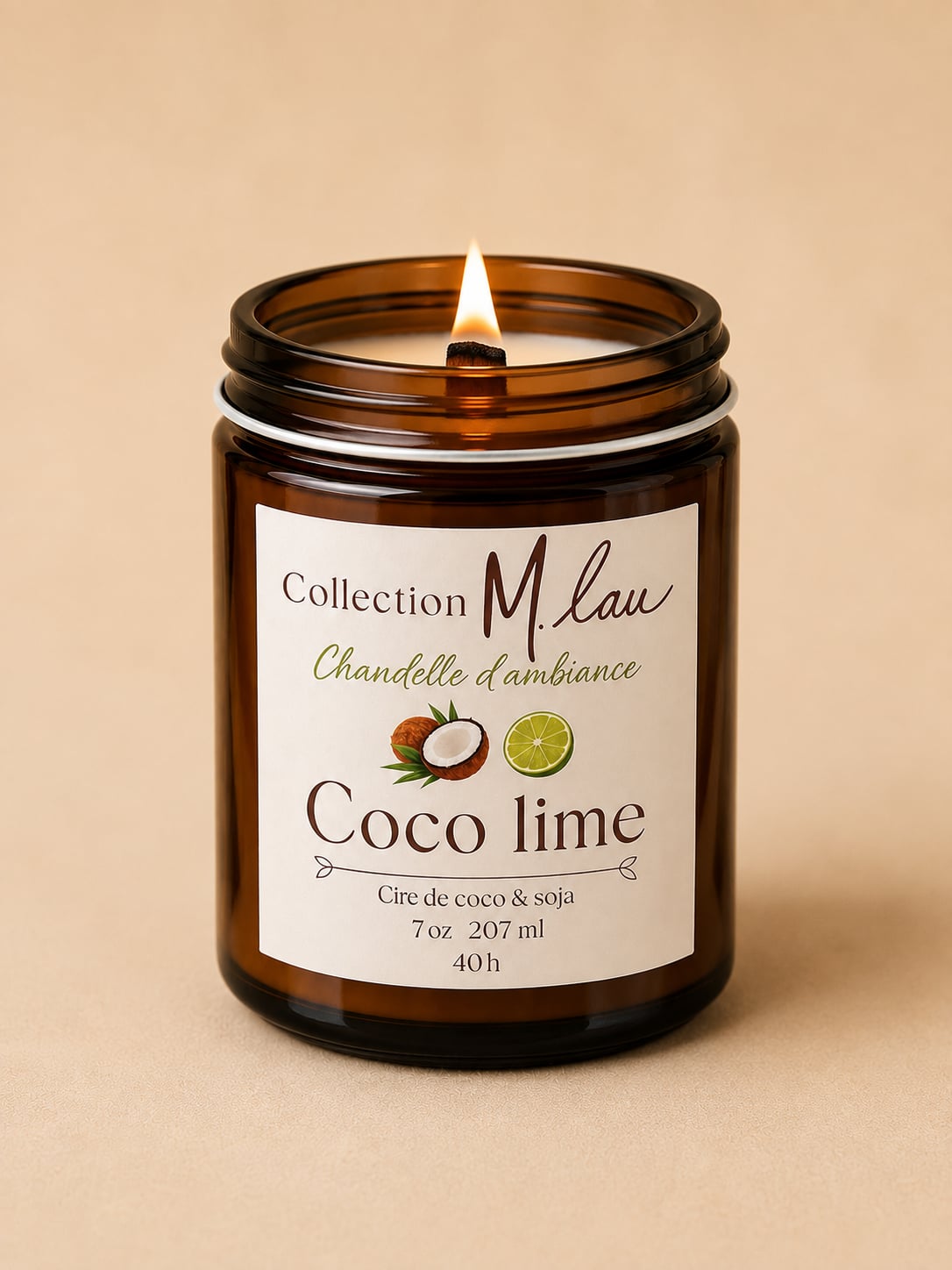 COLLECTION M.Lau • CHANDELLE COCO LIME