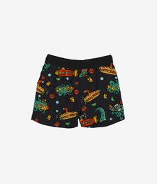 HEADSTER • BOARDSHORT SUB-MARINE • NOIR
