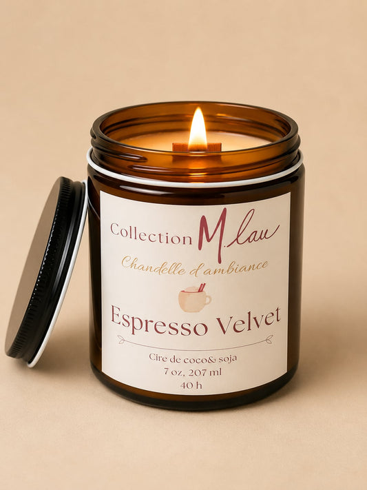 COLLECTION M.Lau • CHANDELLE ESPRESSO VELVET