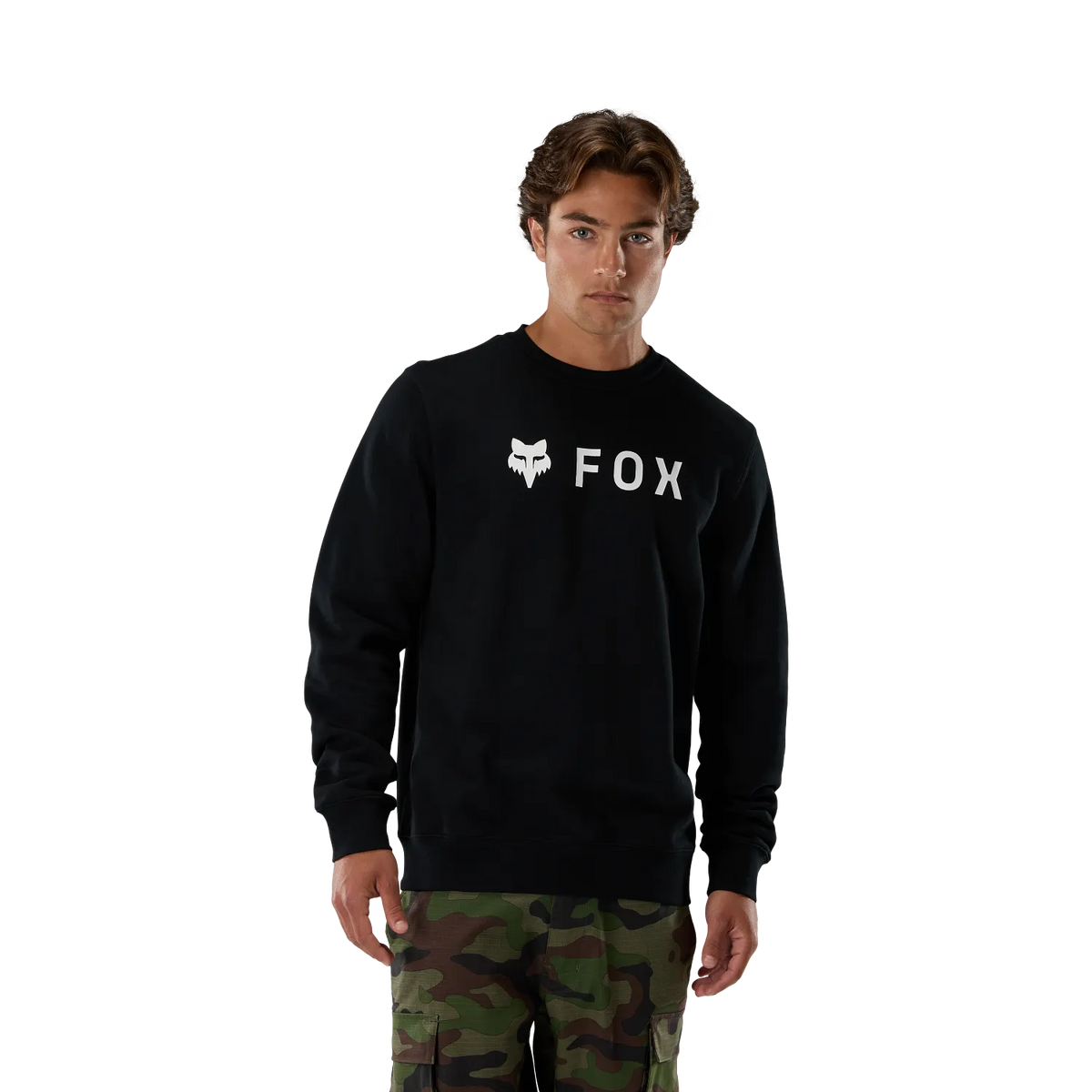 FOX • ABSOLUTE FLEECE CREWNECK • 41149-001 • NOIR