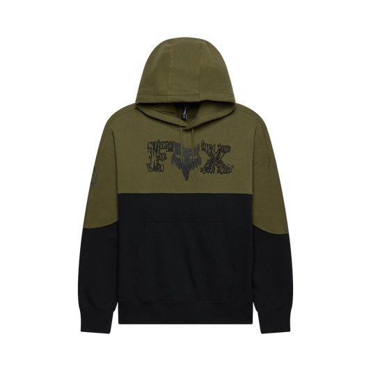 FOX • HOODIE ABYSS FLEECE PO VERT OLIVE • 40390-099