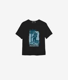HEADSTER • AHOY, MATEY! T-SHIRT • NOIR