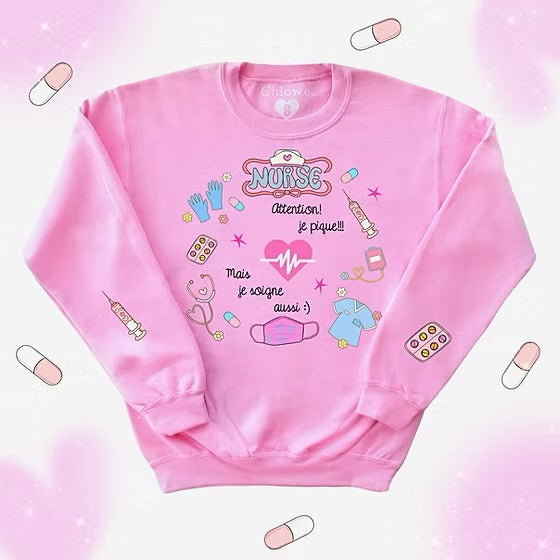 #CHLOWE • CREWNECK • INFIRMIÈRE • 15400