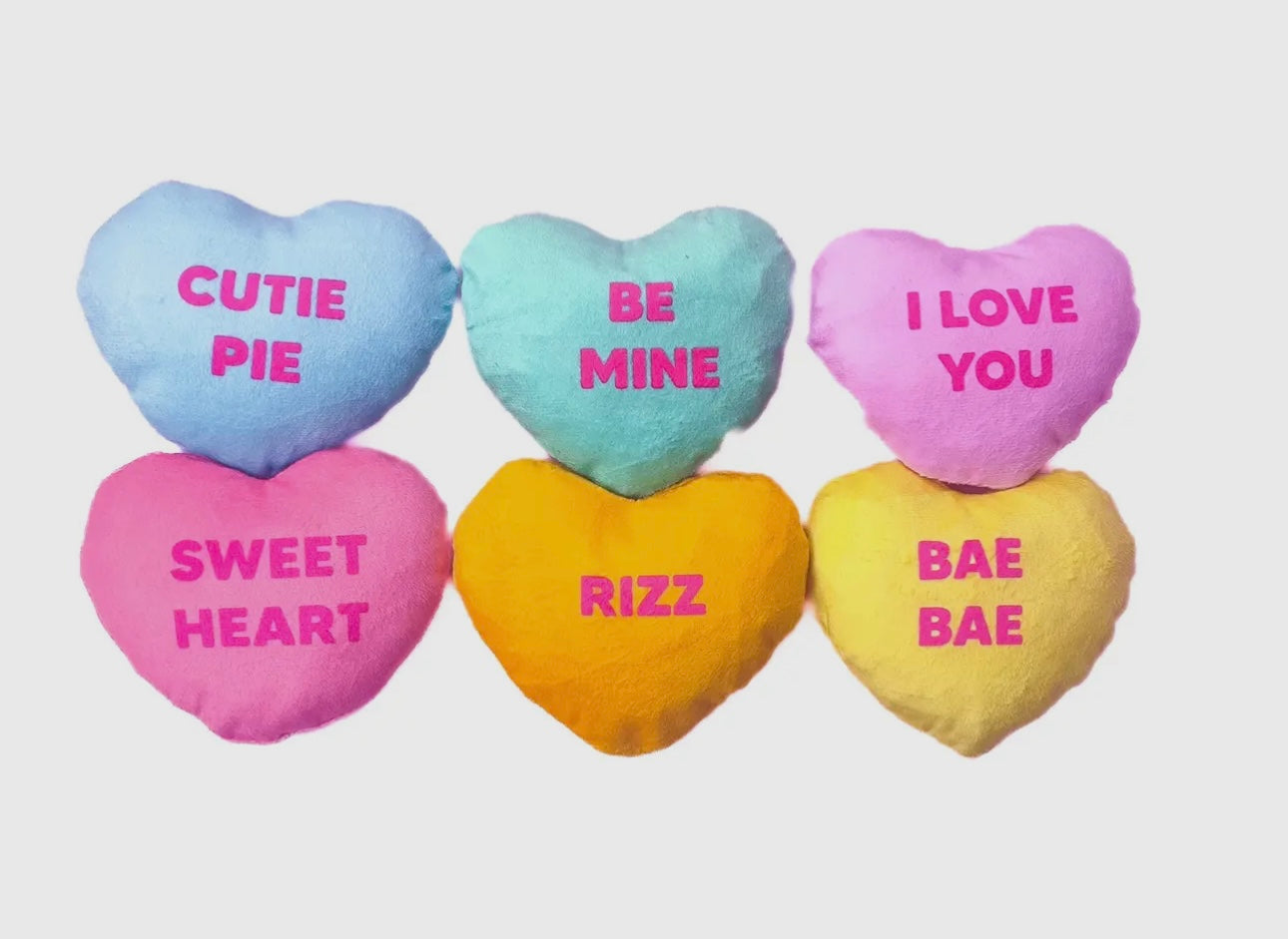 MINI PELUCHE • CŒUR DE BONBONS   • ST-VALENTIN