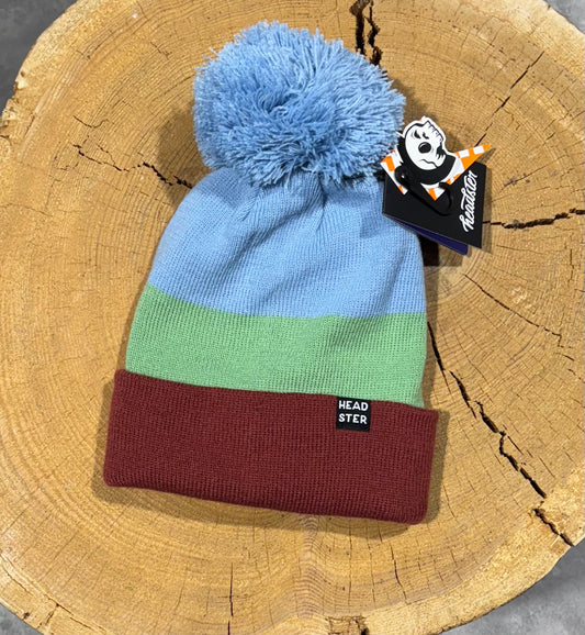 HEADSTER • TRICOLOR BEANIE • DOUBLER • RED CLAY