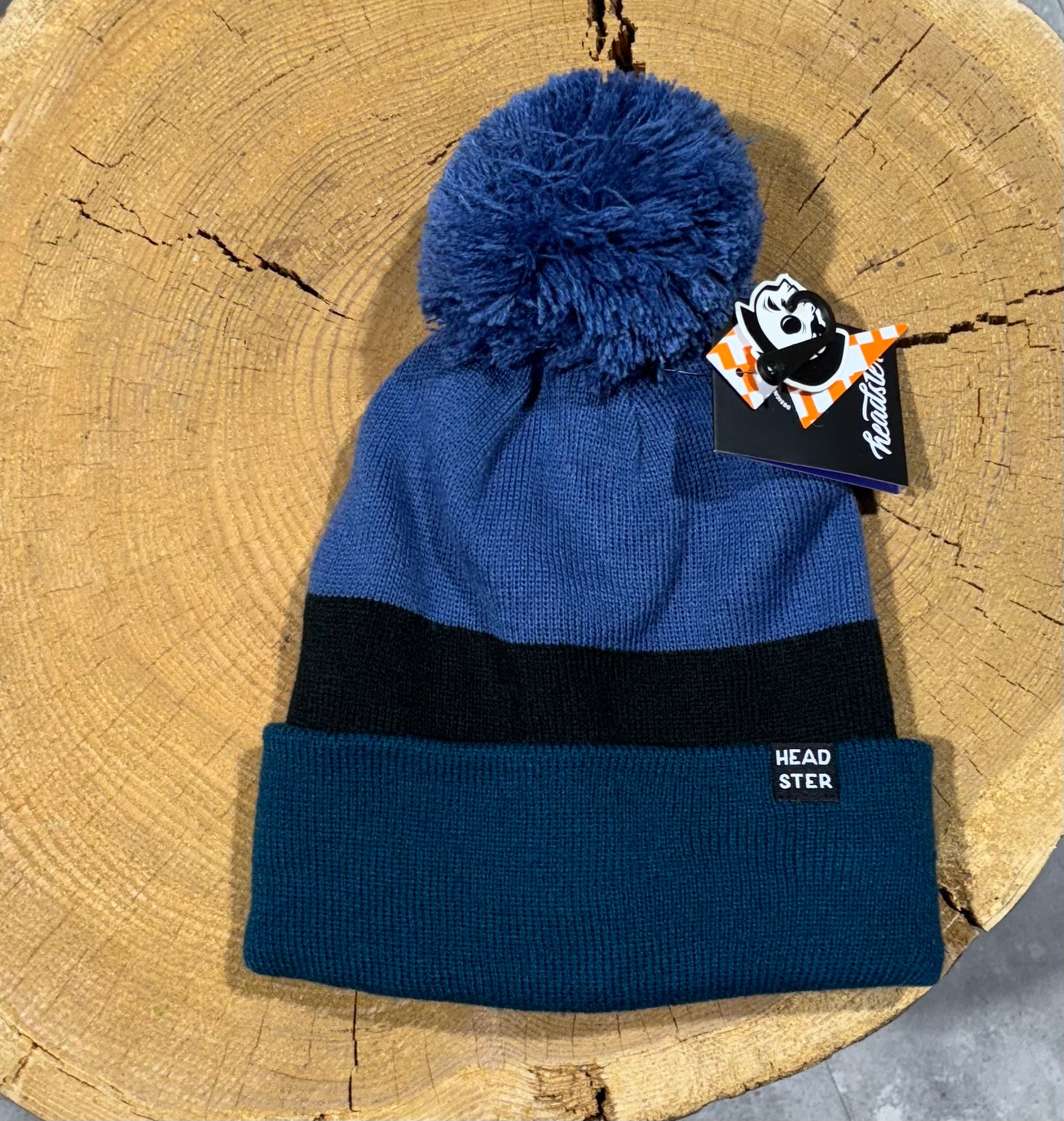 HEADSTER • TRICOLOR BEANIE • DOUBLER • BLUE SPRUCE