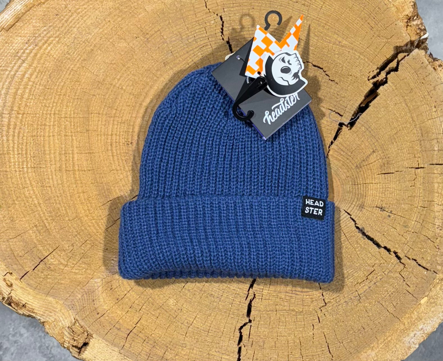 HEADSTER • MINIMAL BEANIE • SLATE BLUE