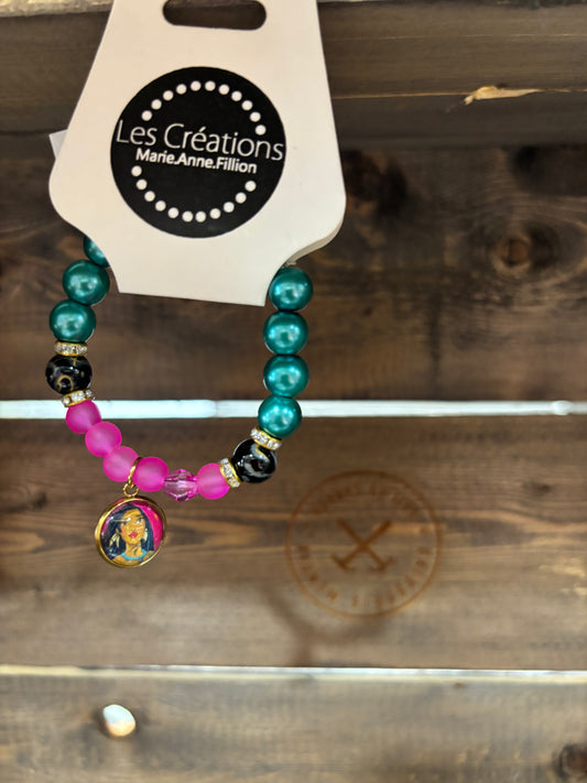 CRÉATION MAF • BRACELET ENFANT • POCHANTAS • 013