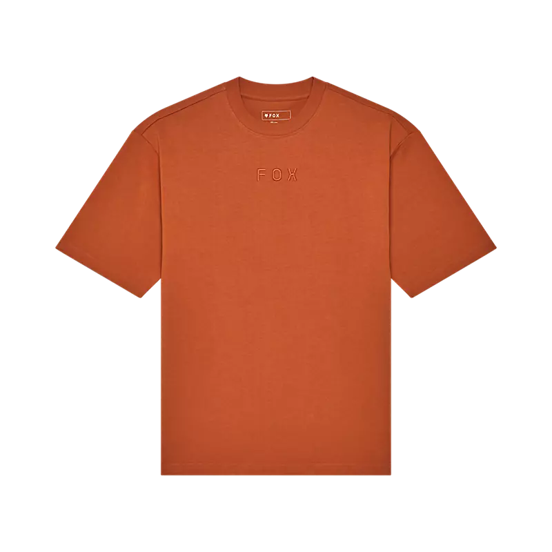 FOX • WORDMARK OVERSIZE T-SHIRT • ORANGE • 32874-233