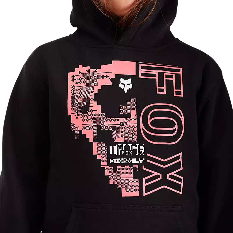 FOX • ENFANT • IMAGE SKULL FLEECE PO • ROSE