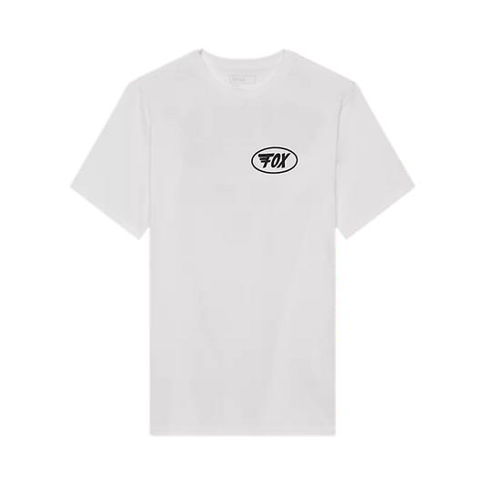 FOX • WING SS PREM TEE • BLANC • 33430-190
