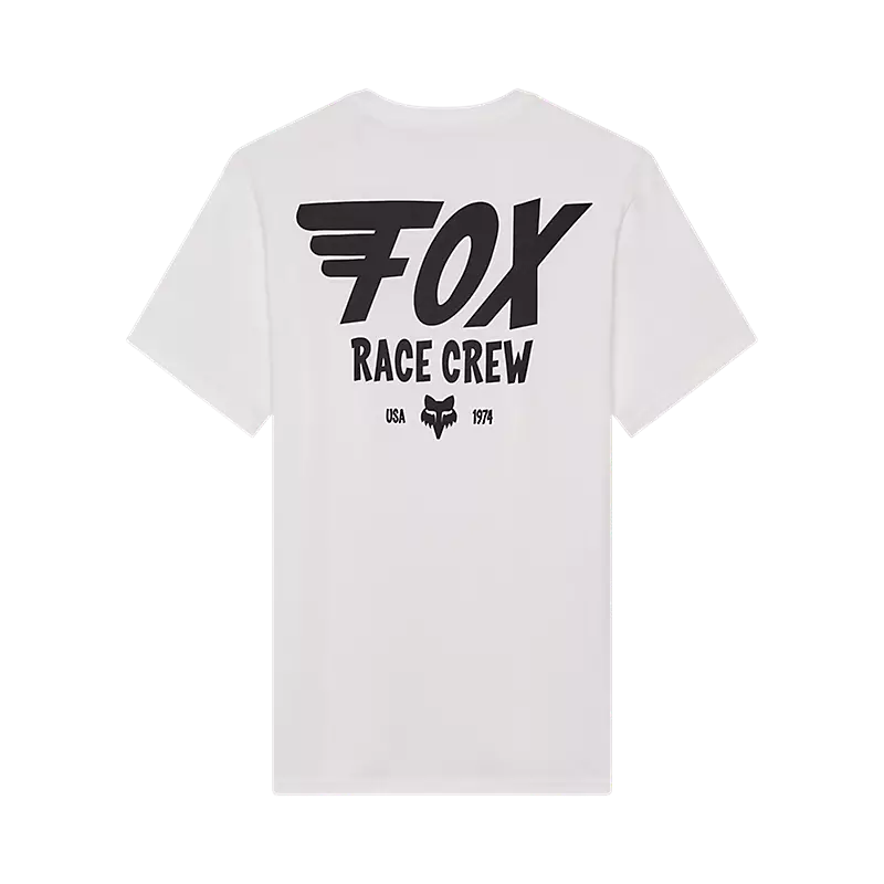 FOX • WING SS PREM TEE • BLANC • 33430-190
