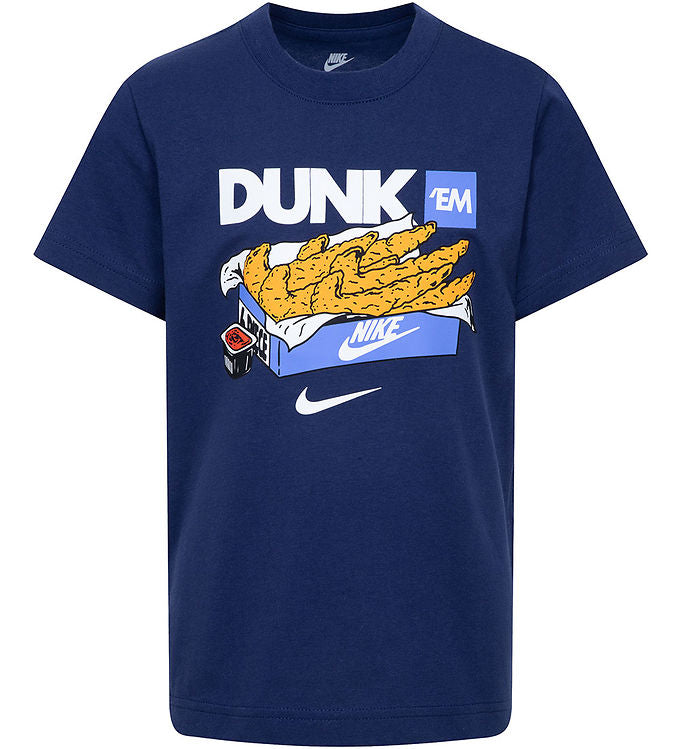NIKE • ENFANT T-SHIRT DUNK’EM • MARINE • HQ3235-410